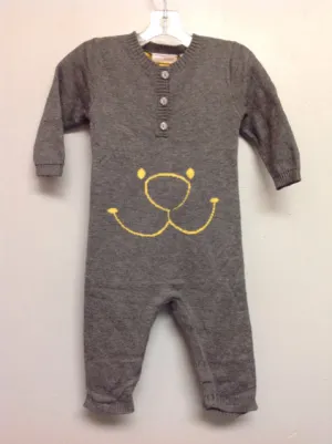 noukie's Size 3M Gray Knitted Infant Boys Jumpsuits & Coveralls