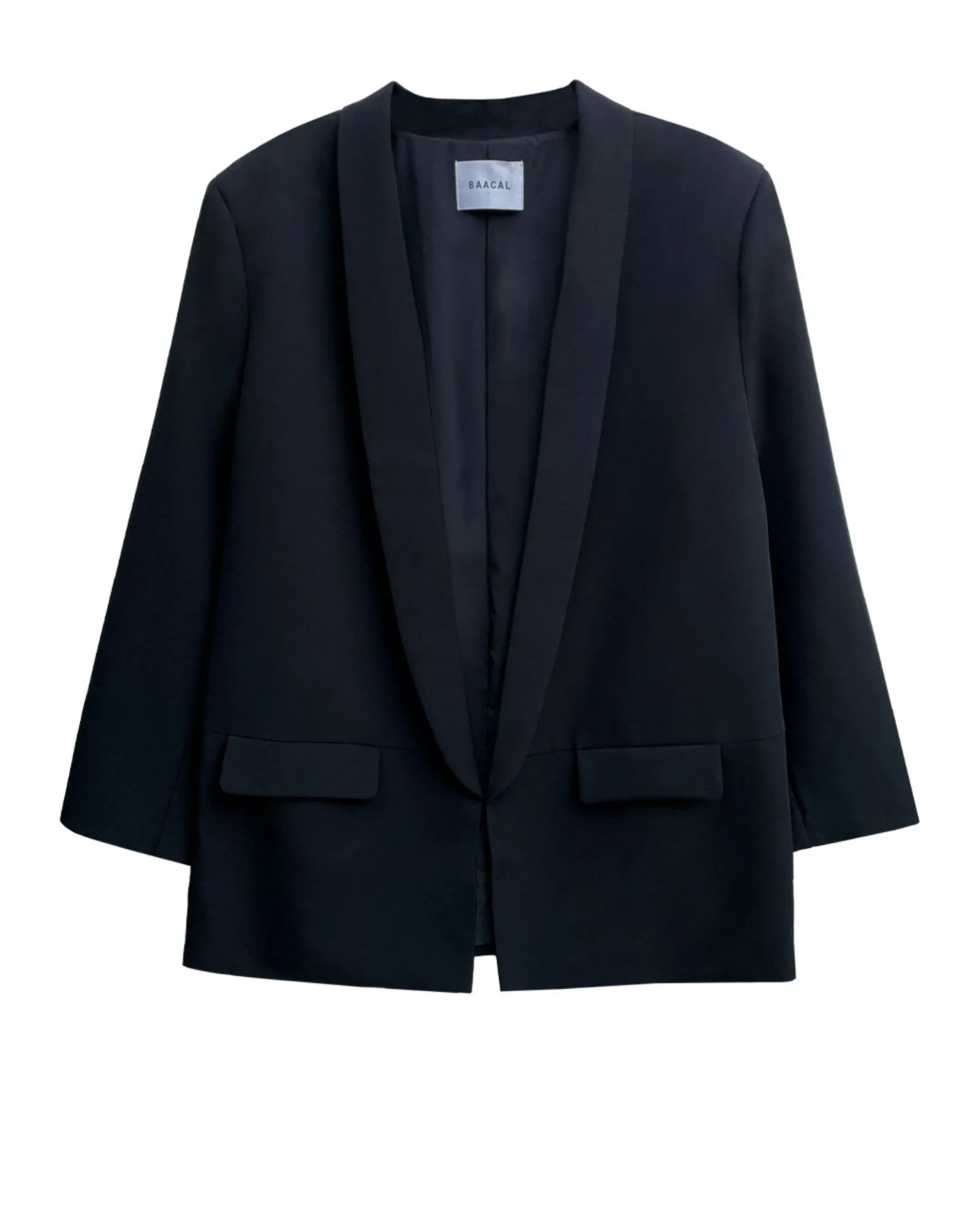 Oversized Classic Blazer in Black | Black