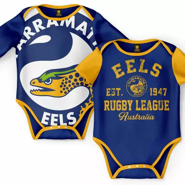 Parramatta Eels Bodysuit 2pc Gift Pack