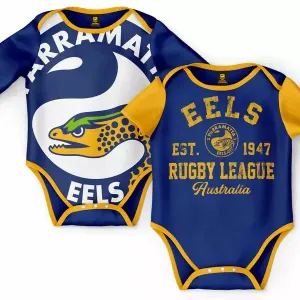 Parramatta Eels Bodysuit 2pc Gift Pack