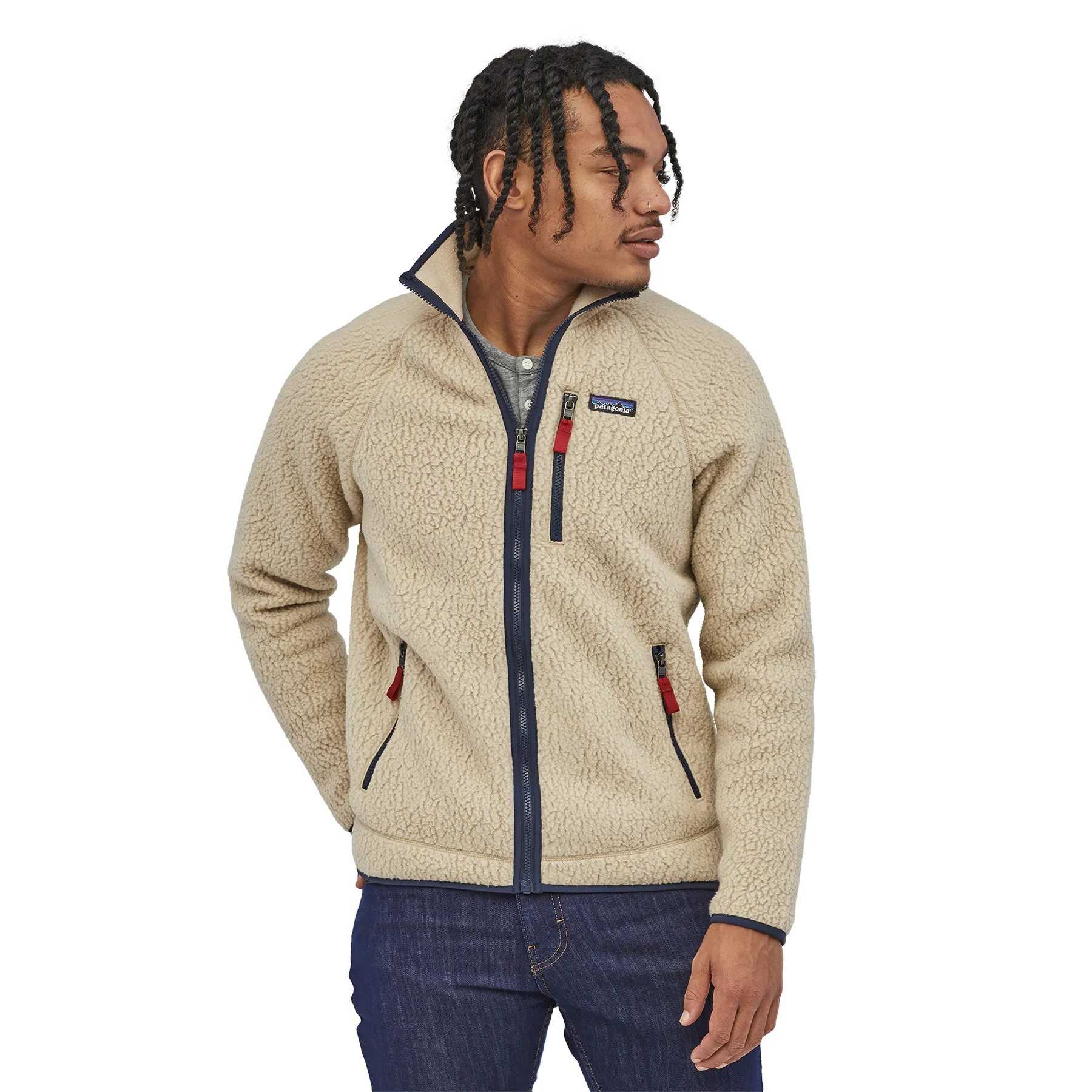 Patagonia Men&#x27;s Retro Pile Fleece Jacket El Cap Khaki | Buy Patagonia Men&#x27;s Retro Pile Fleece Jacket El Cap Khaki here | Outnorth