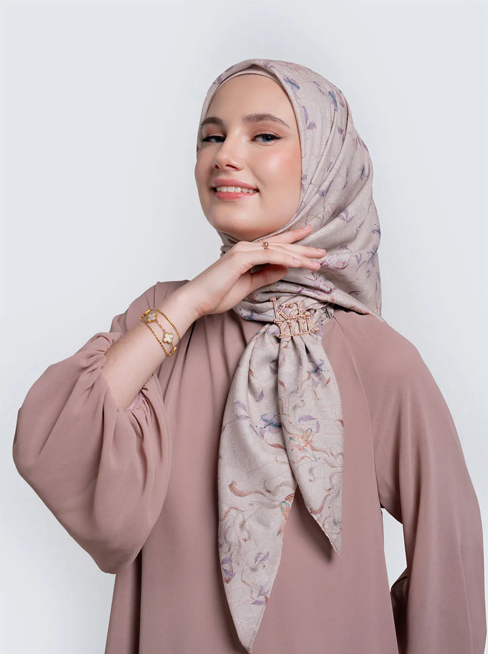 PETALLY SIGNATURE SCARF SAND