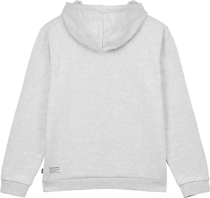 Picture Organic Clothing Men&#x27;s Millbrook Hoodie Grey Melange | Buy Picture Organic Clothing Men&#x27;s Millbrook Hoodie Grey Melange here | Outnorth