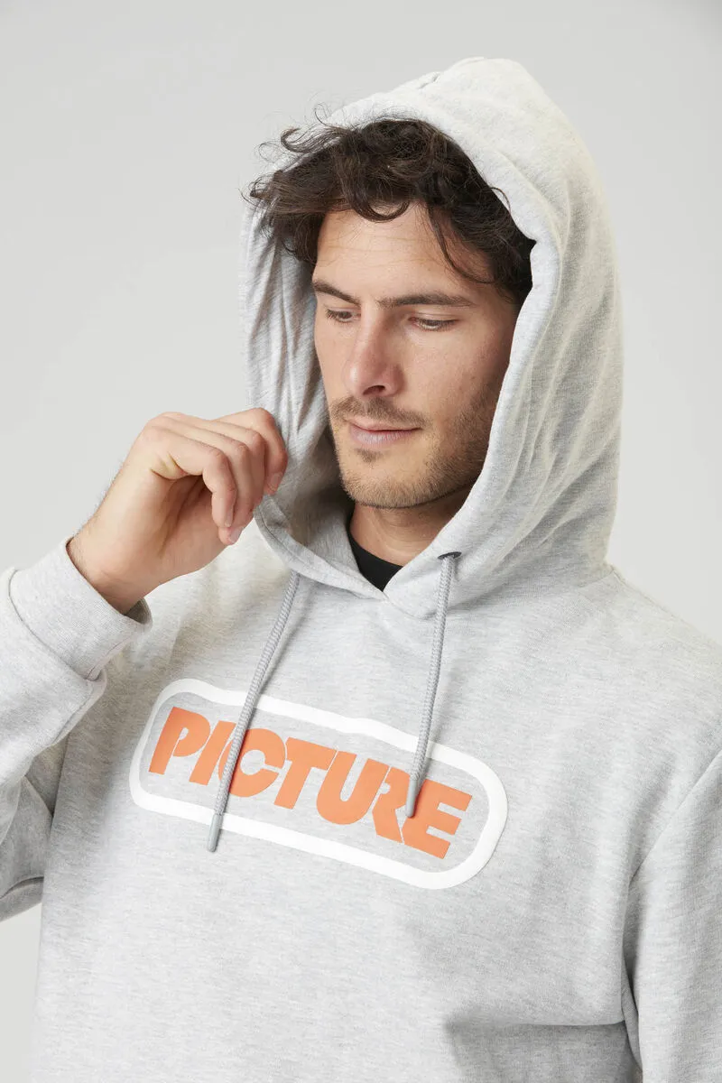 Picture Organic Clothing Men&#x27;s Millbrook Hoodie Grey Melange | Buy Picture Organic Clothing Men&#x27;s Millbrook Hoodie Grey Melange here | Outnorth