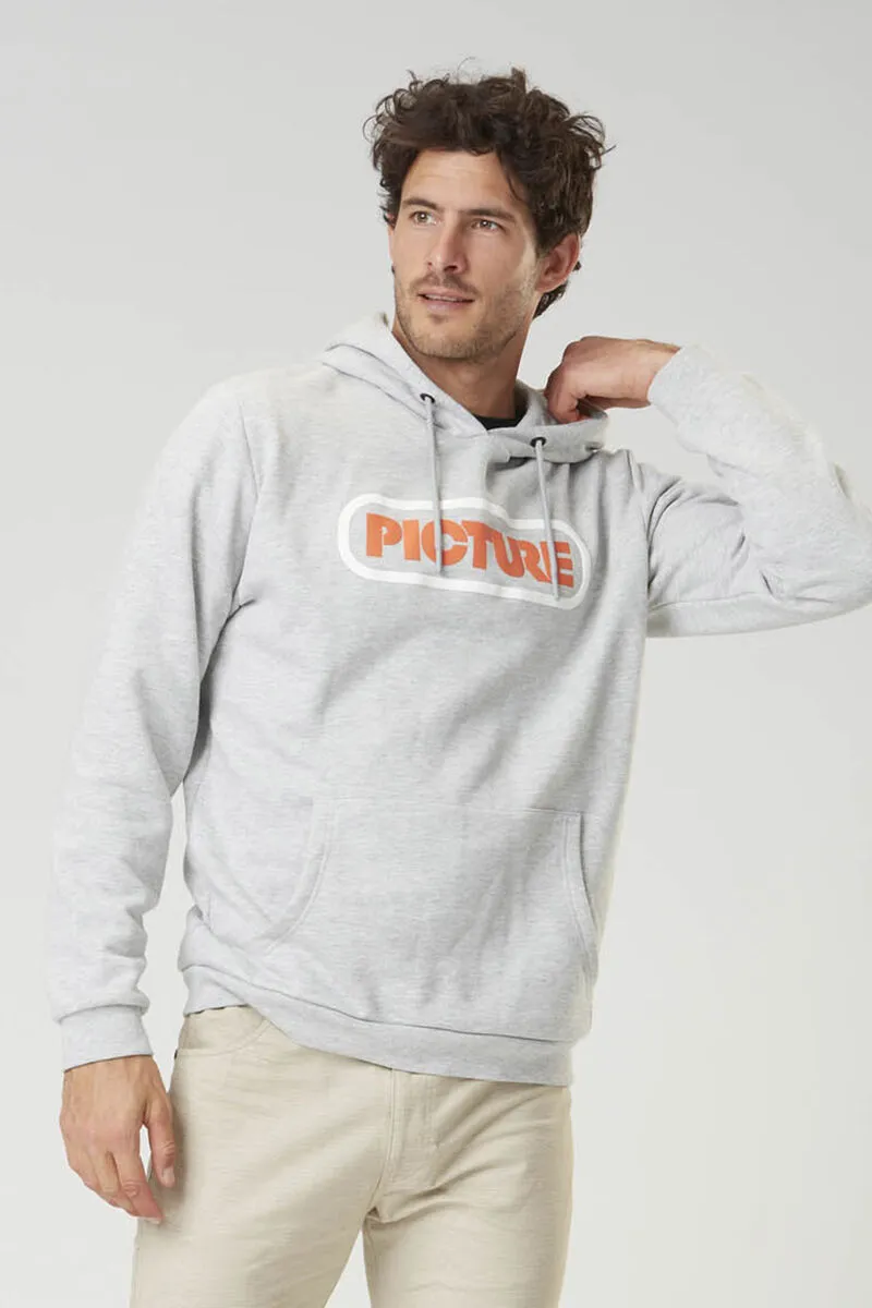 Picture Organic Clothing Men&#x27;s Millbrook Hoodie Grey Melange | Buy Picture Organic Clothing Men&#x27;s Millbrook Hoodie Grey Melange here | Outnorth