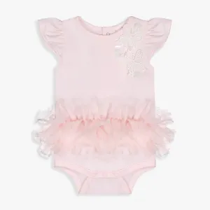 Pink Butterfly Tutu Bodysuit