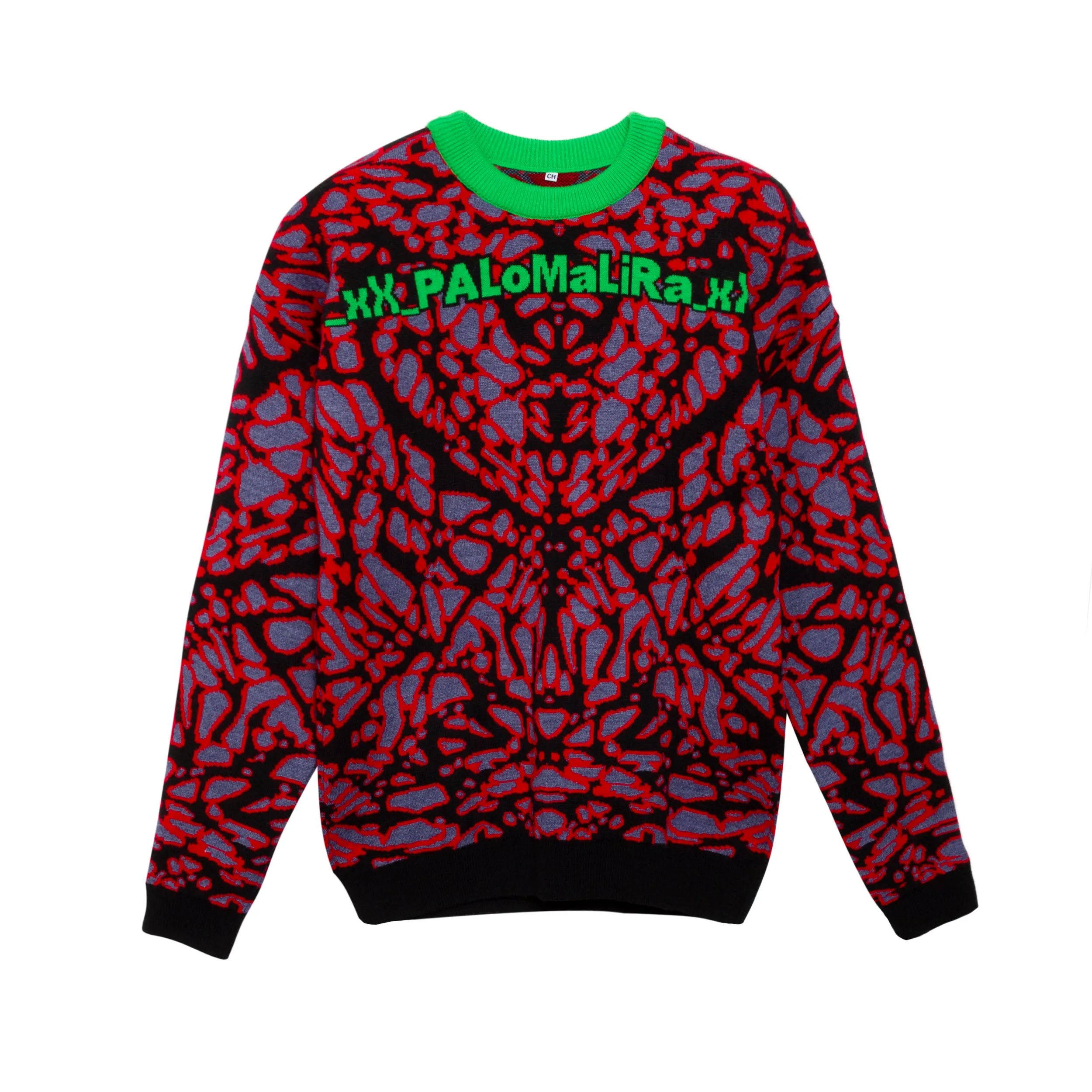 Red Web Armor Paloma Lira Sweater