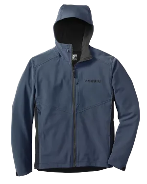Rubicon Hooded Jacket | Steel Blue