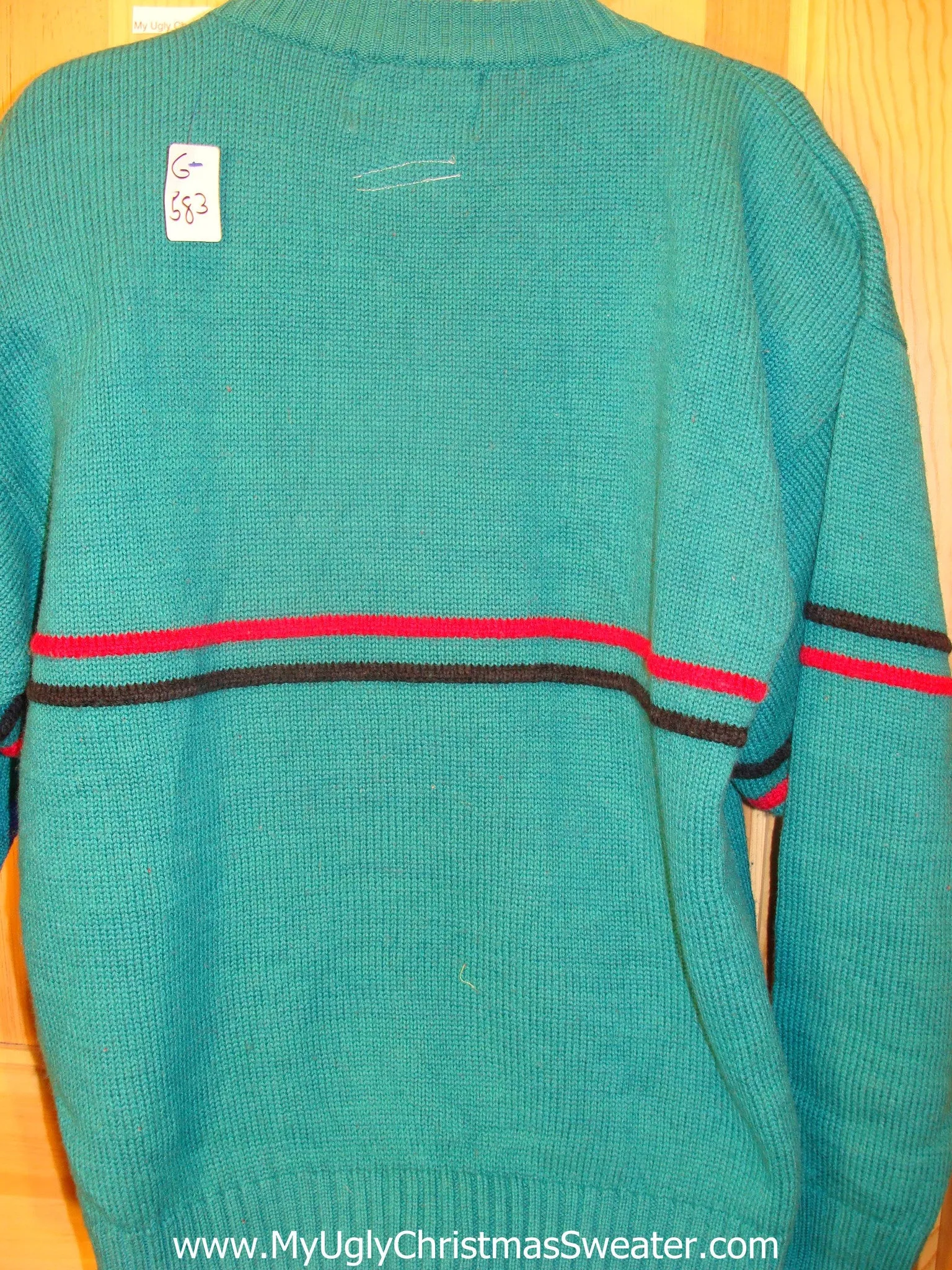 Ski Mens Light Up Christmas Sweater