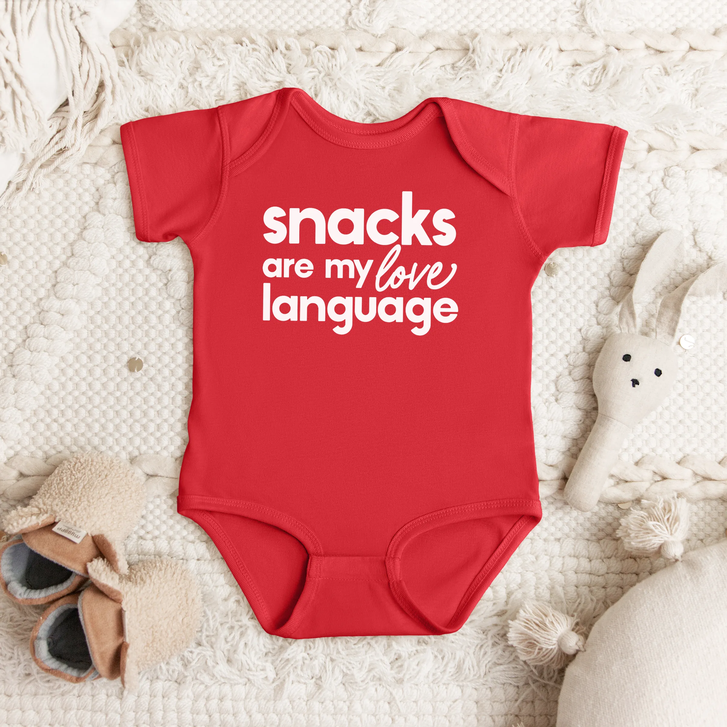Snacks Are My Love Language (Infant)