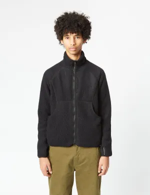 Snow Peak Thermal Boa Fleece Jacket - Black