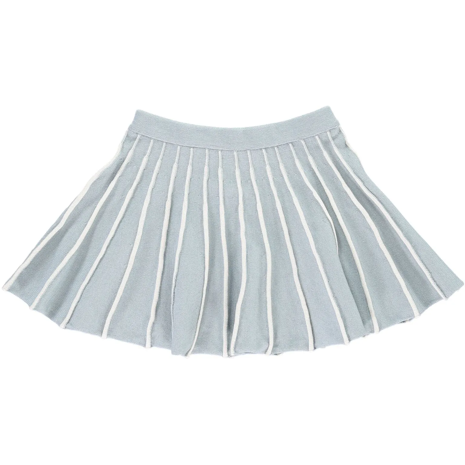SOFIE - Girls Pleated Skirt by JAM – Blue Grey