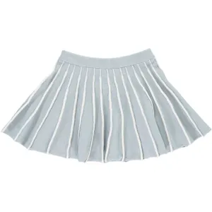 SOFIE - Girls Pleated Skirt by JAM – Blue Grey