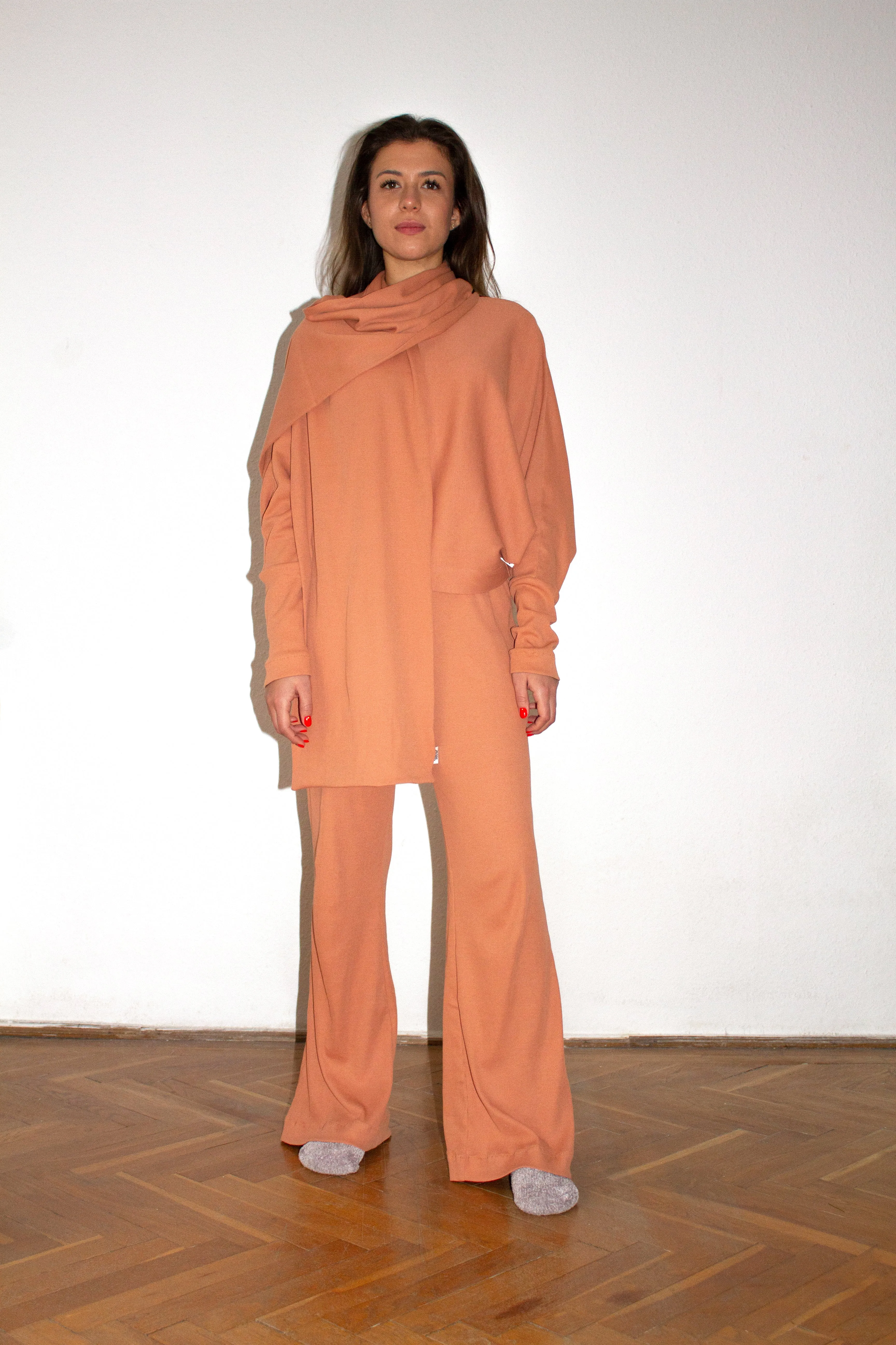 Soft scarf / terracotta