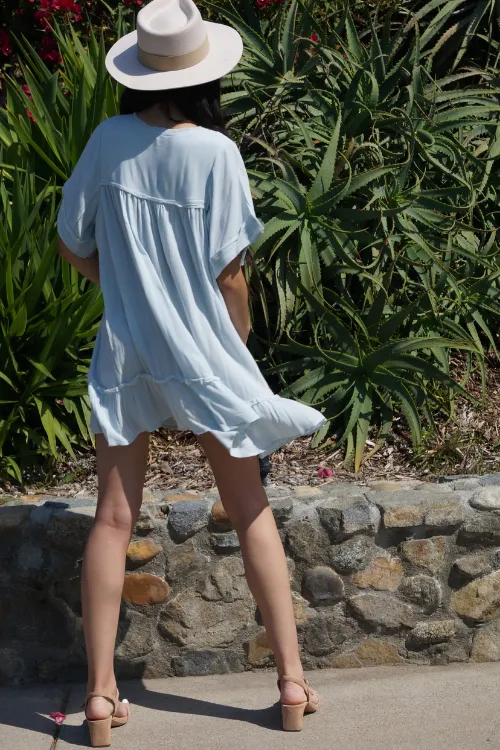 Softly Pleasant Babydoll Dress - Final Sale
