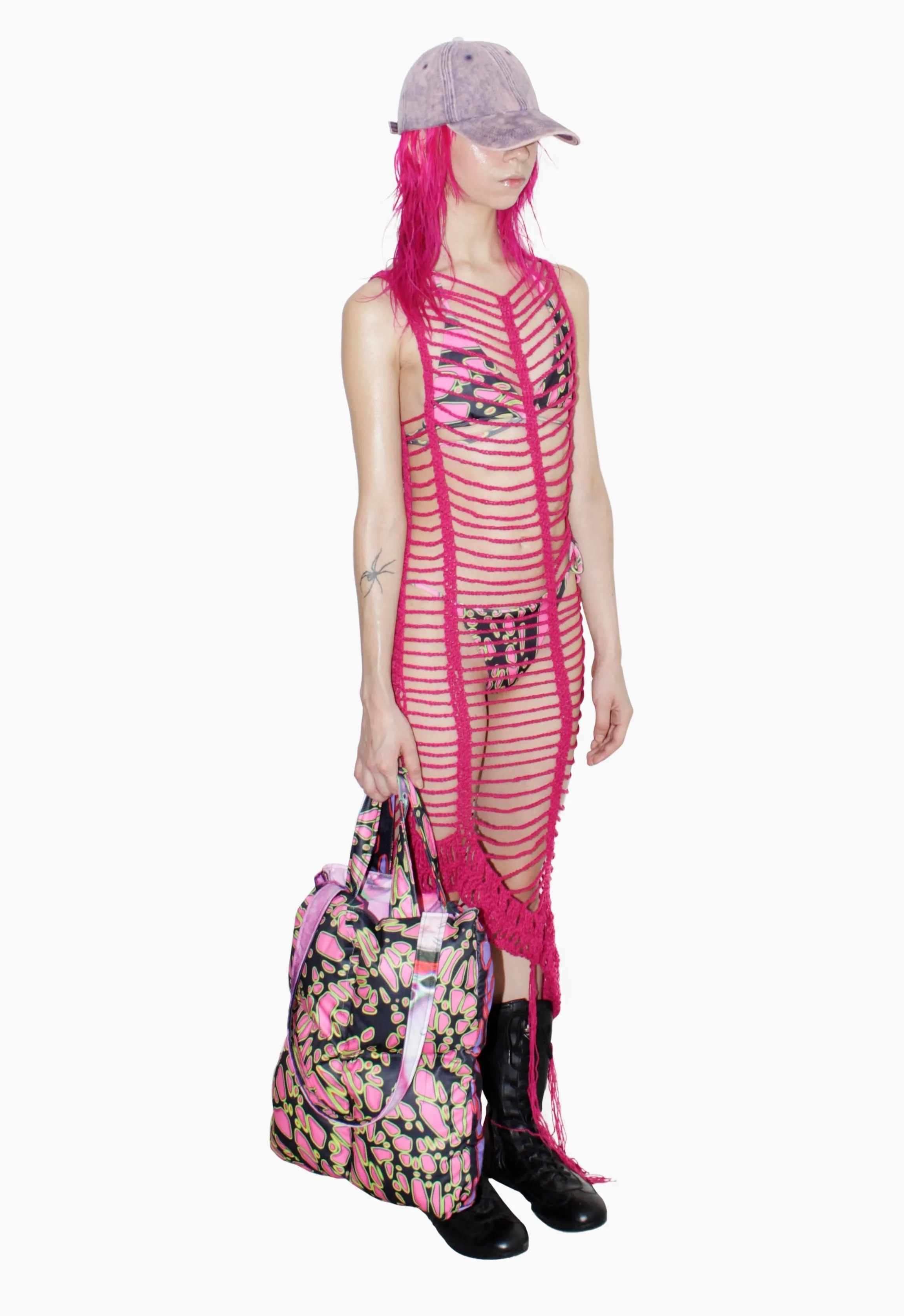 Spiderweb Fiucsa Dress