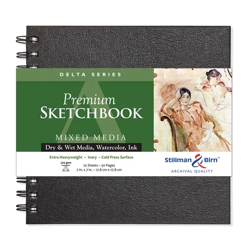 Stillman & Birn, Delta Series Wirebound Sketchbooks, Various Sizes
