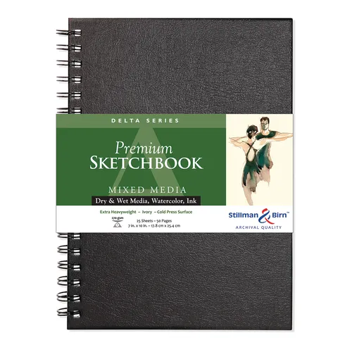 Stillman & Birn, Delta Series Wirebound Sketchbooks, Various Sizes