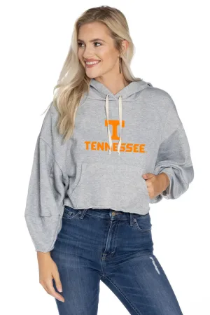 Tennessee Balloon Sleeve Crop Hoodie
