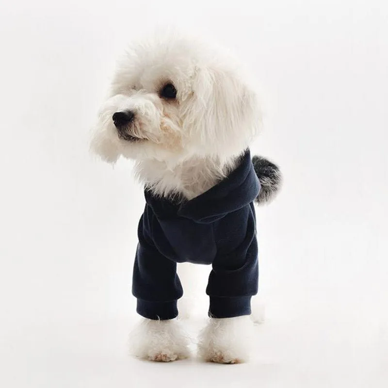 Thick Cotton Pom Pom Pet Hoodie