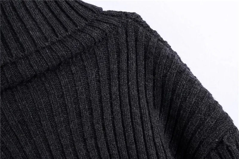THICK CROPPED SWEATER