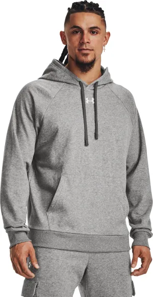 Under Armour Men&#x27;s UA Rival Fleece Hoodie Castlerock Light Heather | Buy Under Armour Men&#x27;s UA Rival Fleece Hoodie Castlerock Light Heather here | Outnorth