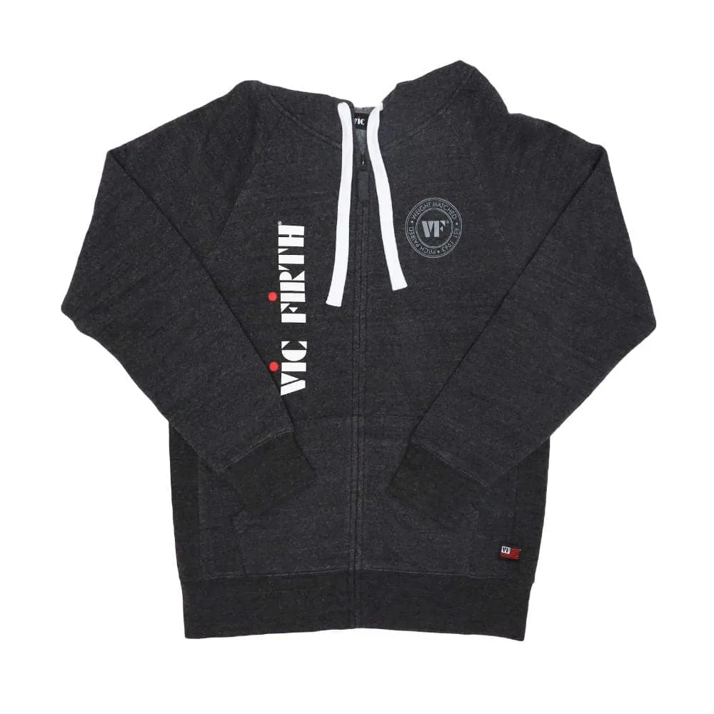 Vic Firth Zip Up Logo Hoodie 2XL