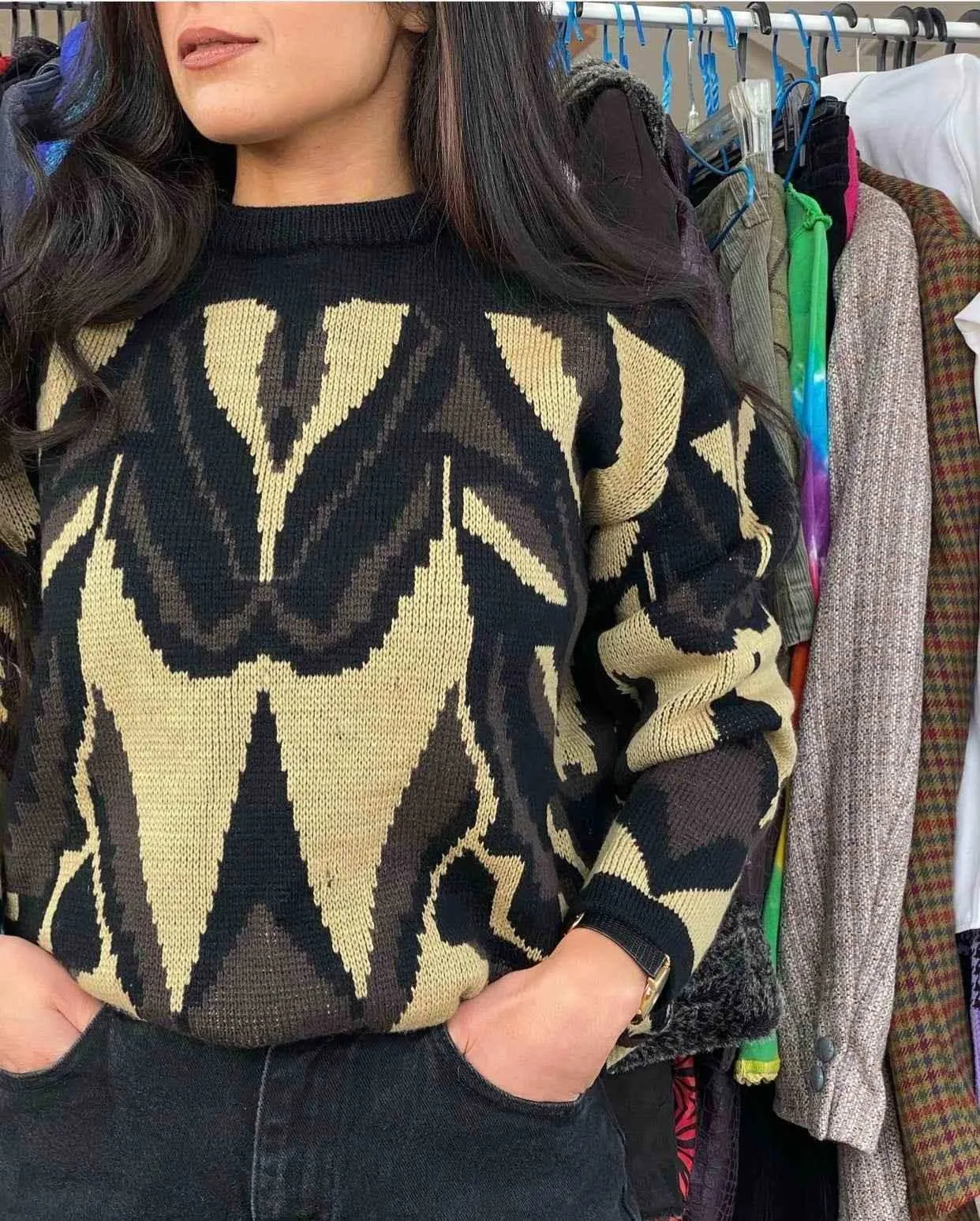 Vintage Heavy Knitted Sweater