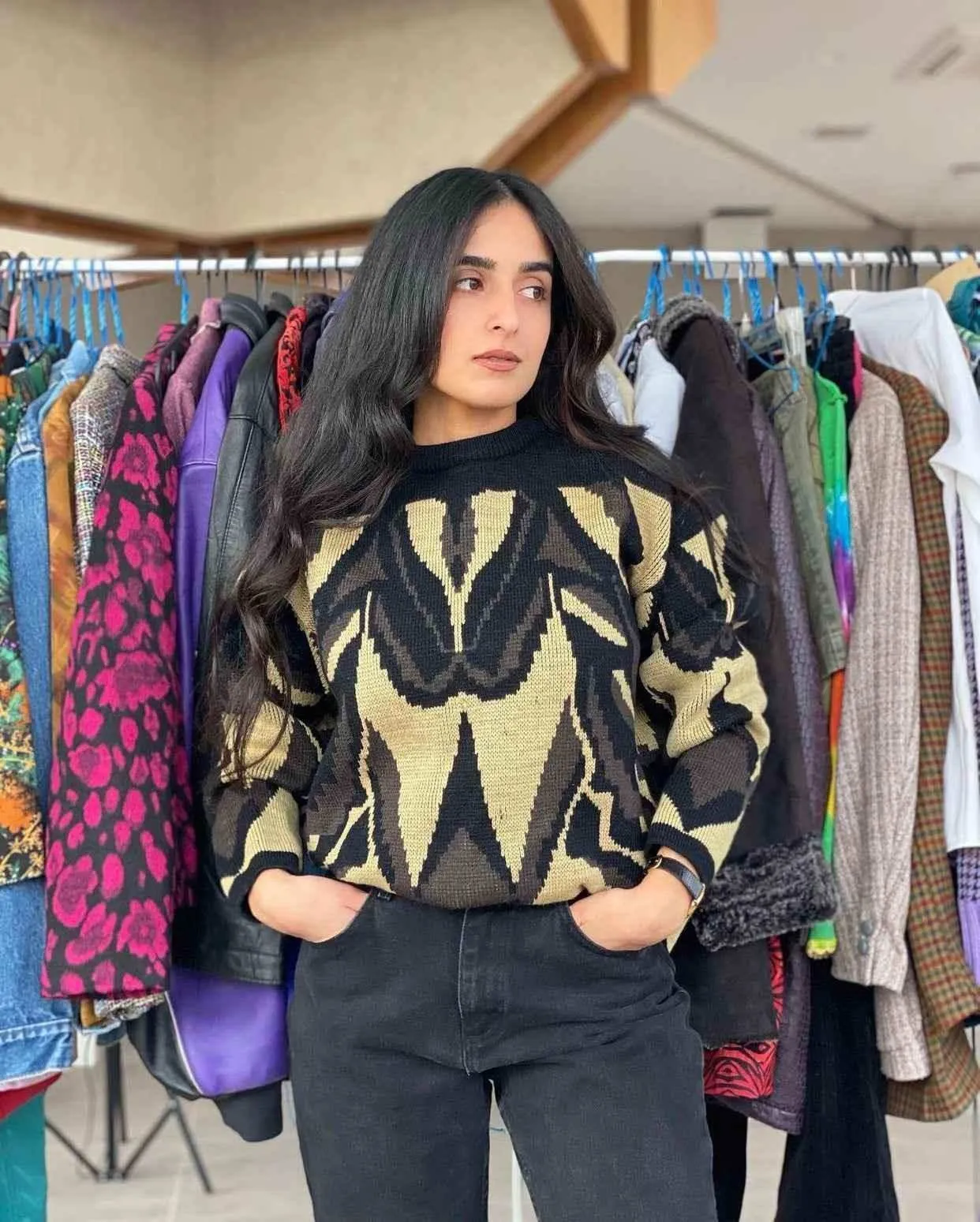 Vintage Heavy Knitted Sweater