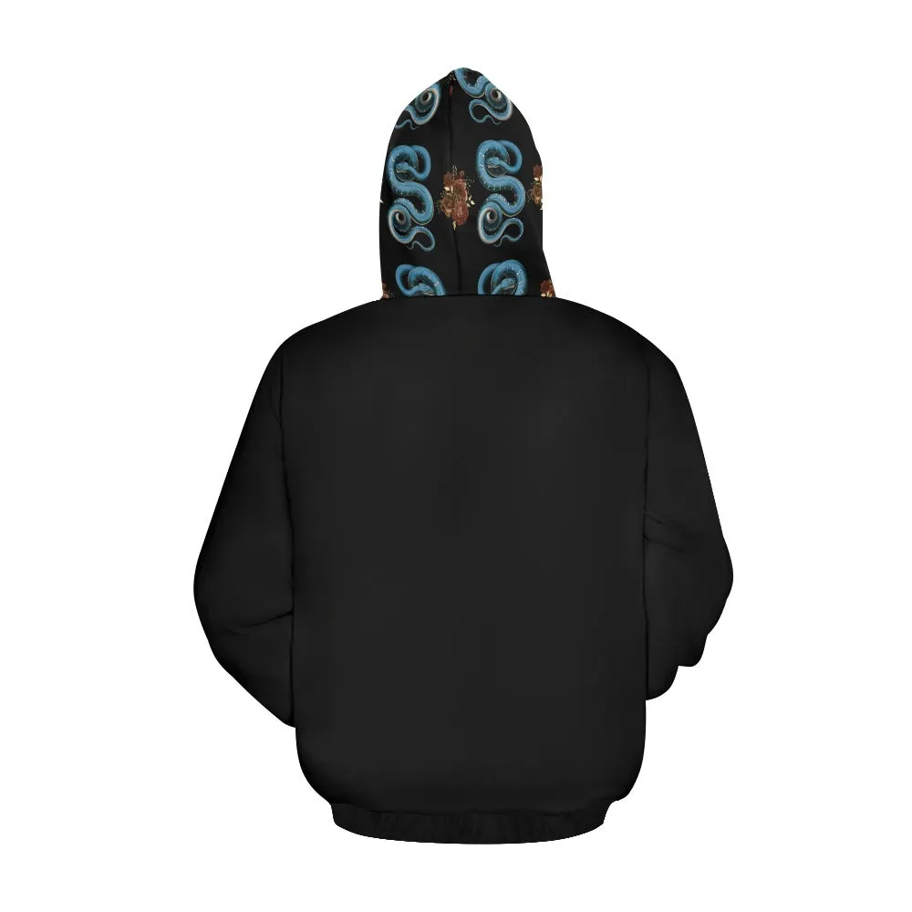 Witchy Serpent Don't F*ck With My Magick Hoodie, Witchy Hoodie, Witchy Clothing, Witchy, Witch, Wicca, Occul