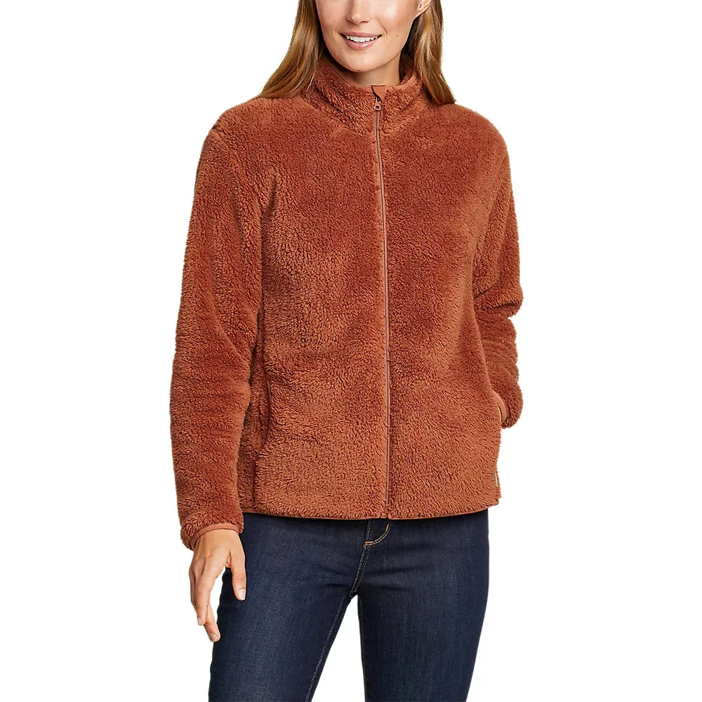 Women's Fast Fleece Plush Full-Zip Mock