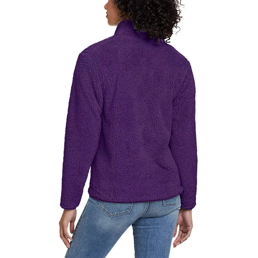 Women's Fast Fleece Plush Full-Zip Mock