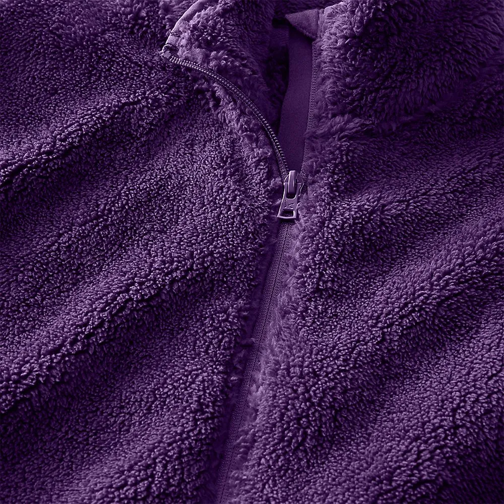 Women's Fast Fleece Plush Full-Zip Mock