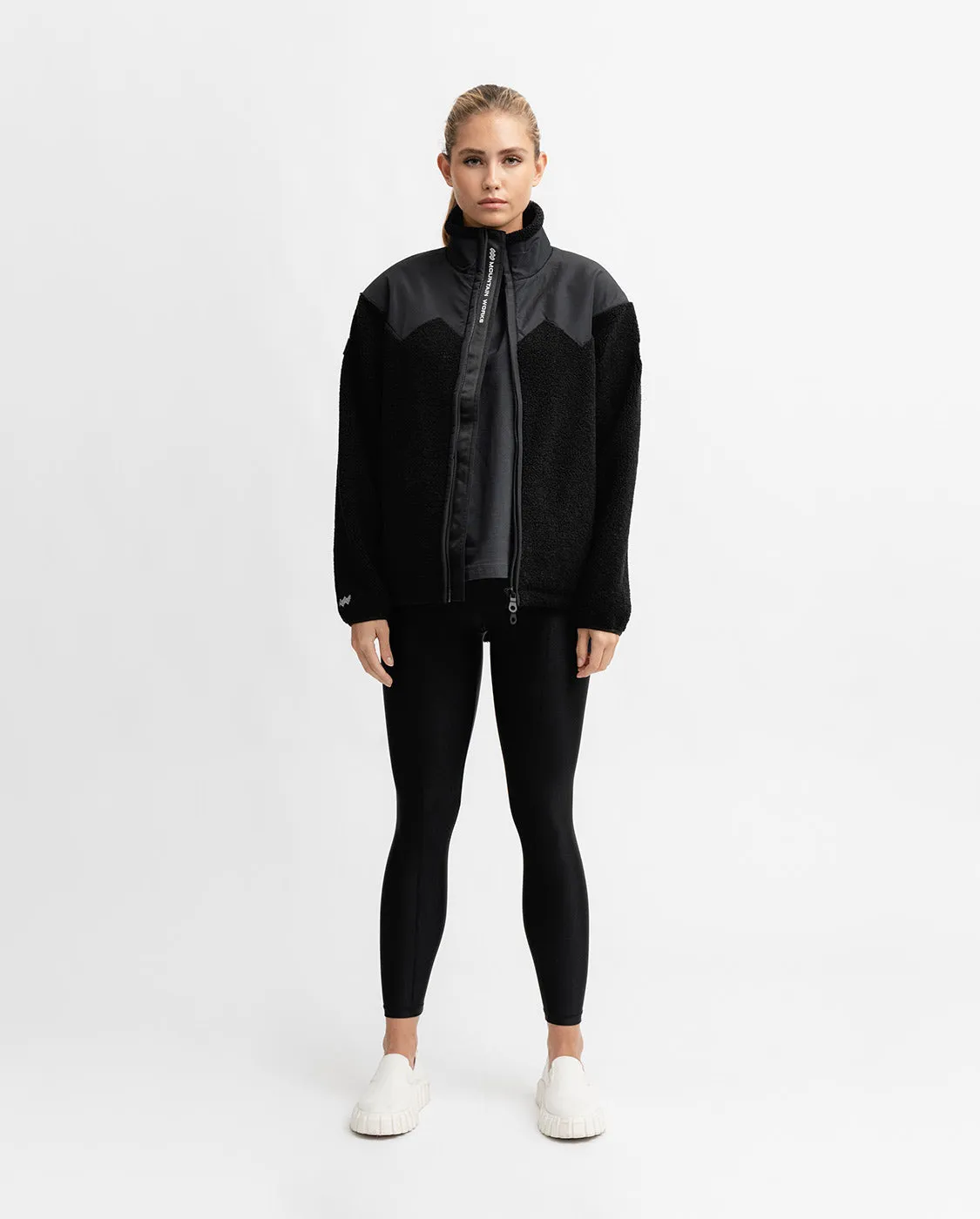 WOMENS HYBRID PILE FLEECE