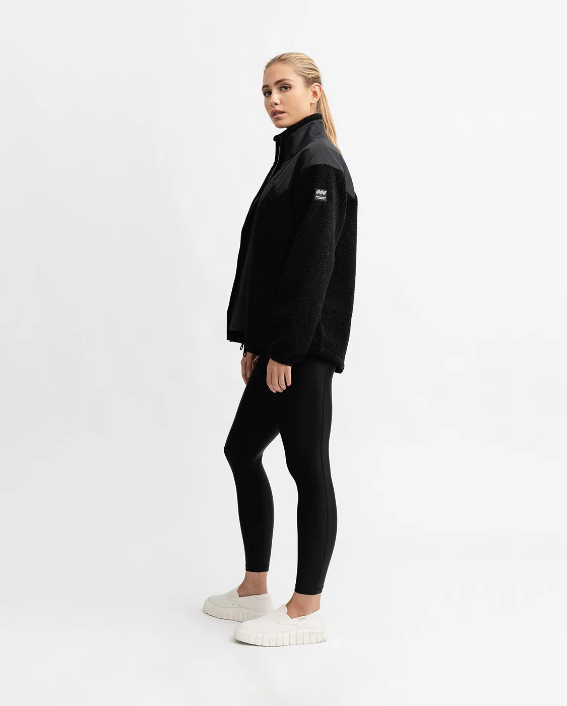WOMENS HYBRID PILE FLEECE